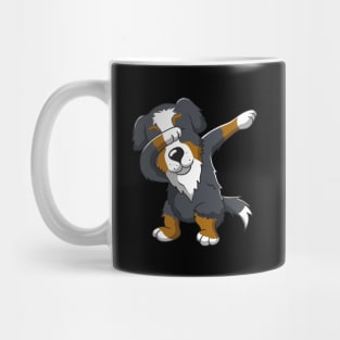 Cute Dabbing Bernese Mountain Dog Dab Dance Mug